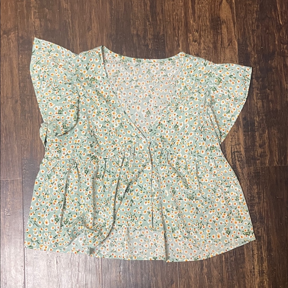 Floral blouse